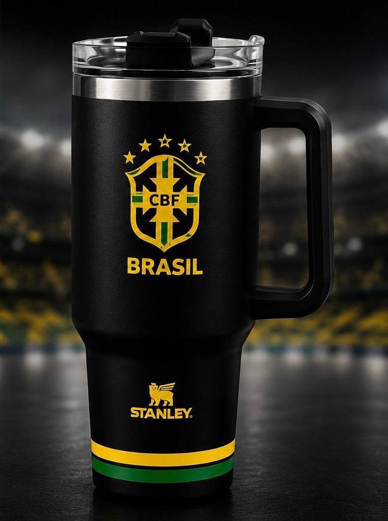 Copo Stanley Brasil + Chaveiro de brinde
