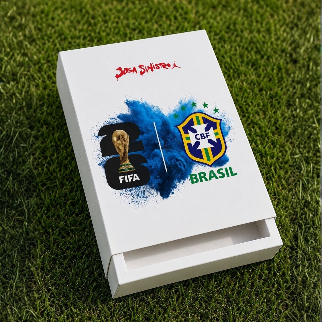 Caixa Personalizada p/ Copa – versão azul