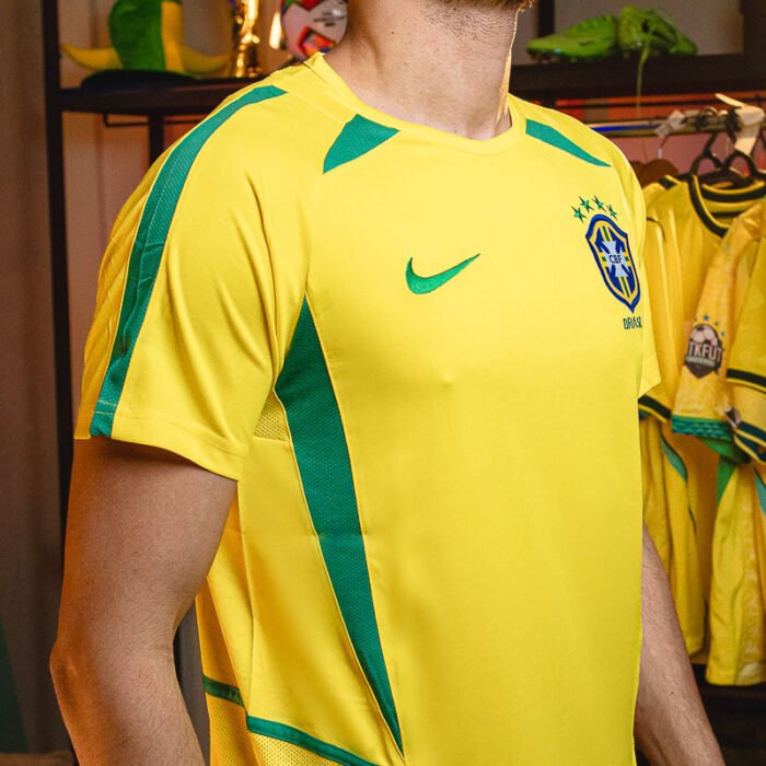 Camisa Brasil Retro Titular 2002