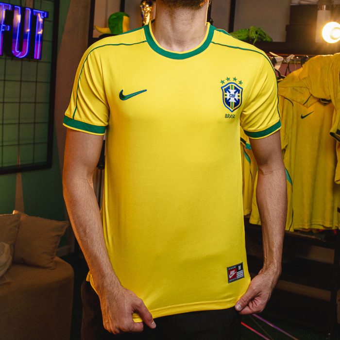 Camisa Brasil Retro Titular 98